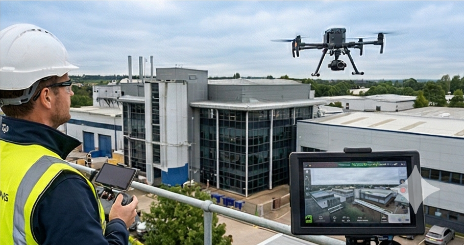 Drone roof surveys